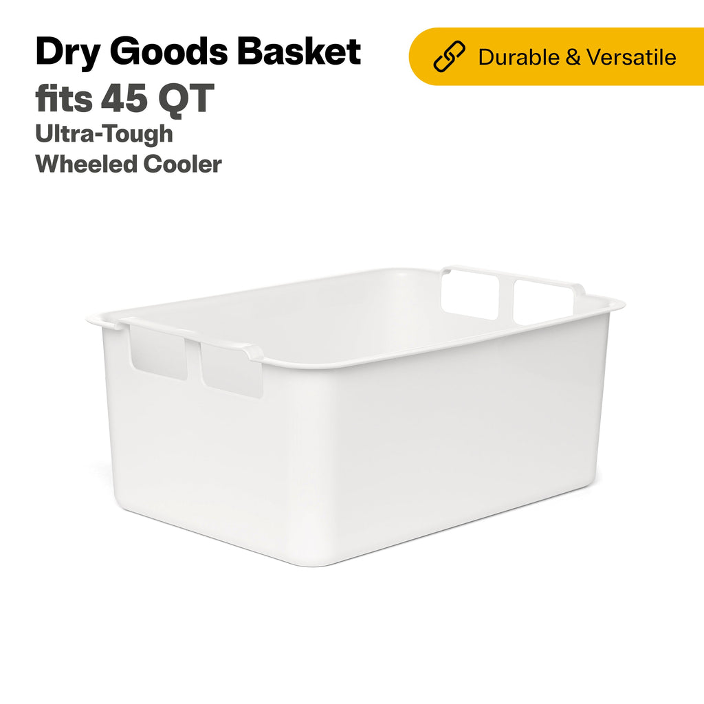 Ultra-Tough Cooler Dry Goods Basket